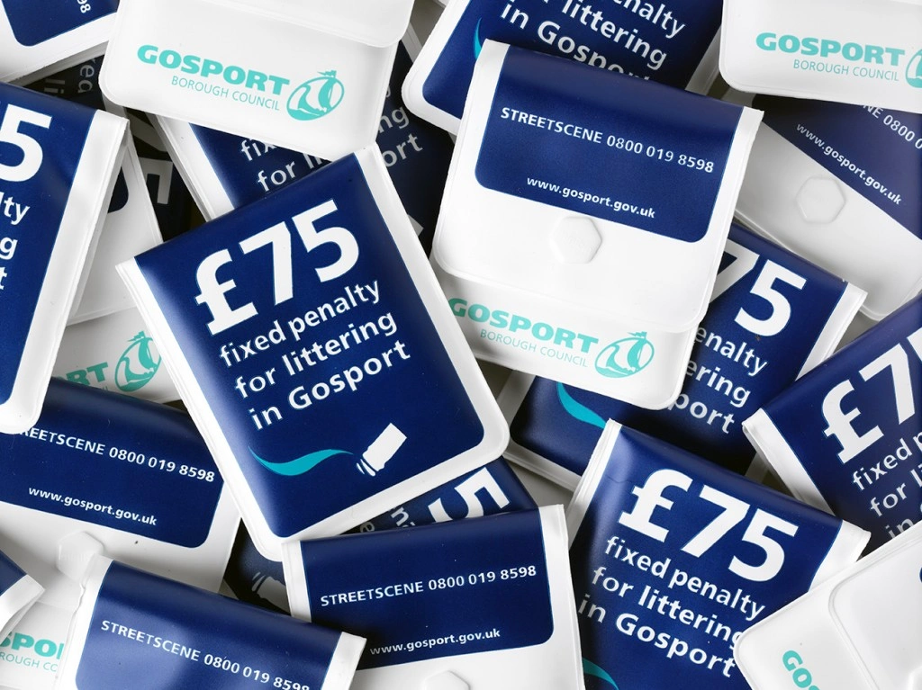 Minibin pocket ashtrays