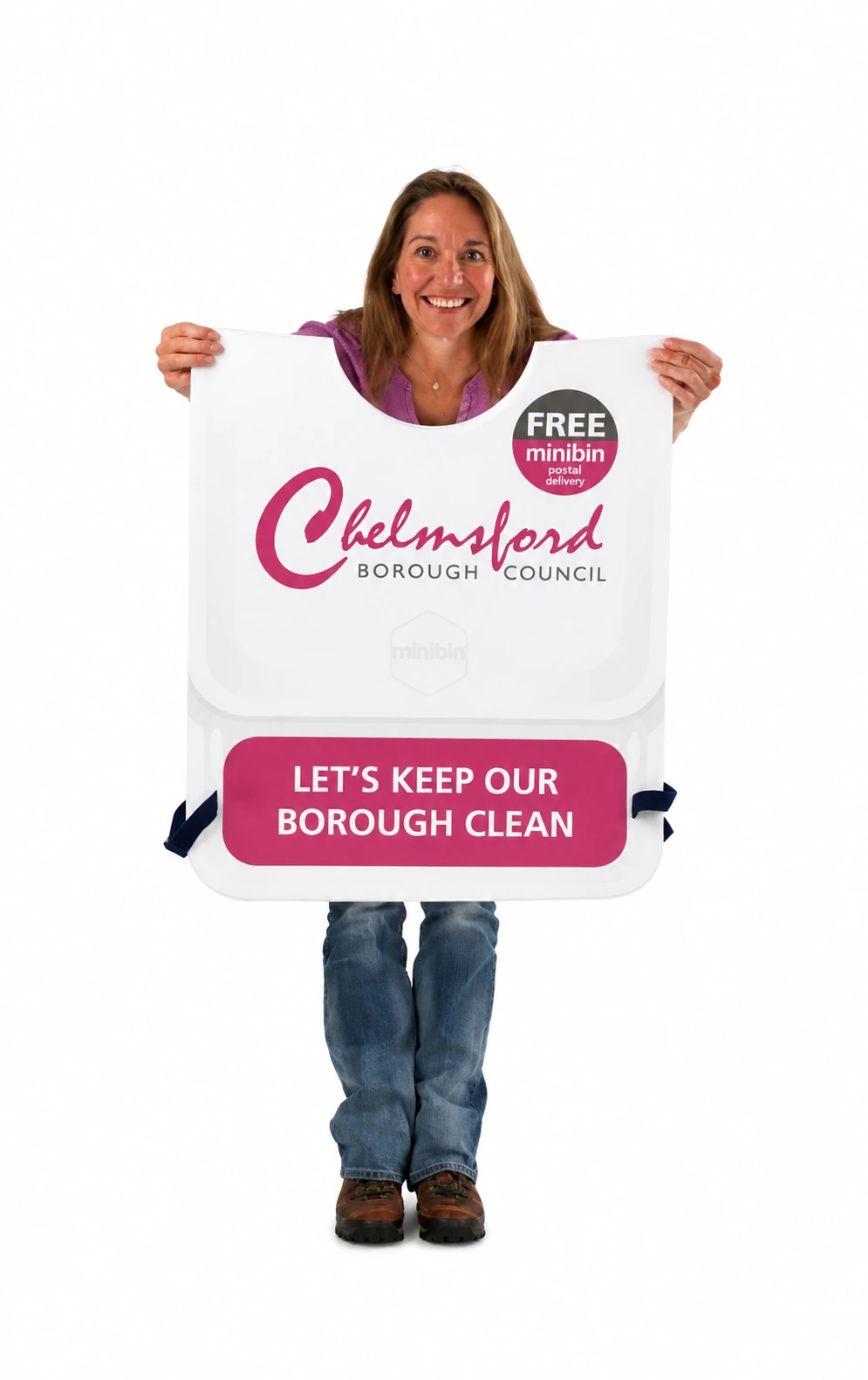 Minibin promotional costume