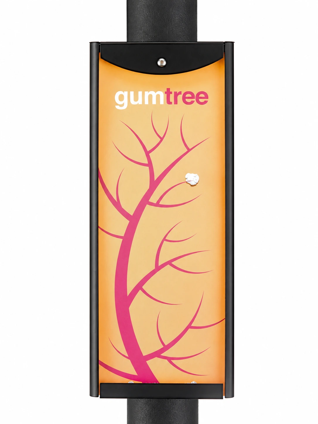 Gumstick chewing gum disposal board