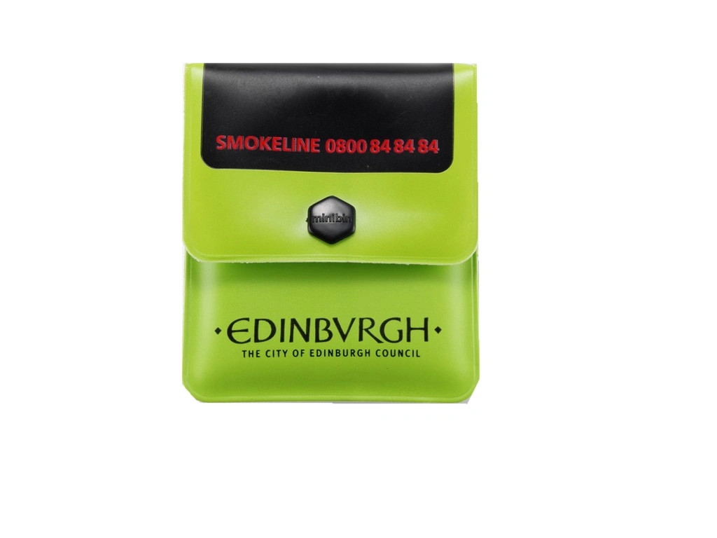 Minibin pocket ashtrays