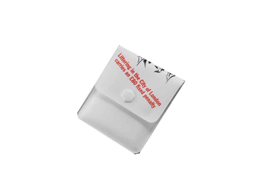 Minibin pocket ashtrays