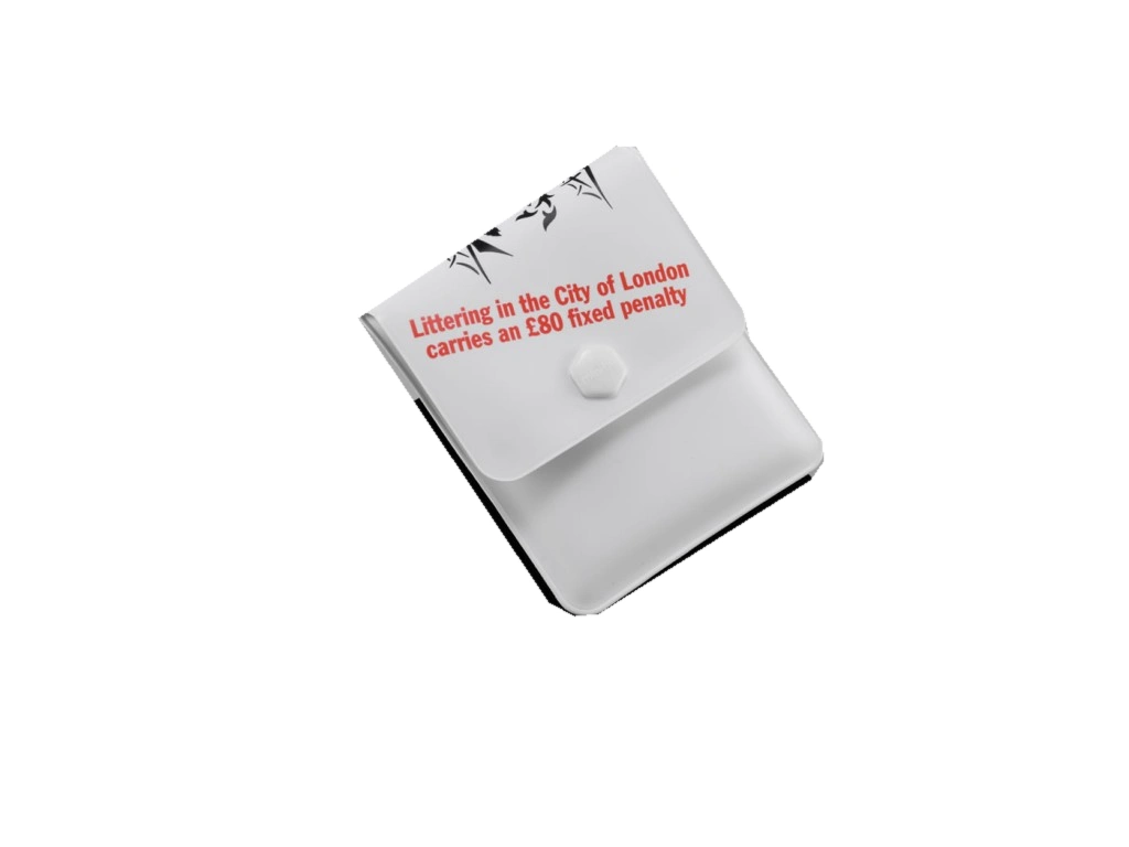 Minibin pocket ashtrays