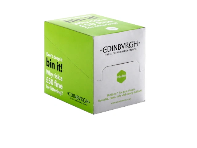 Minibin pocket ashtrays