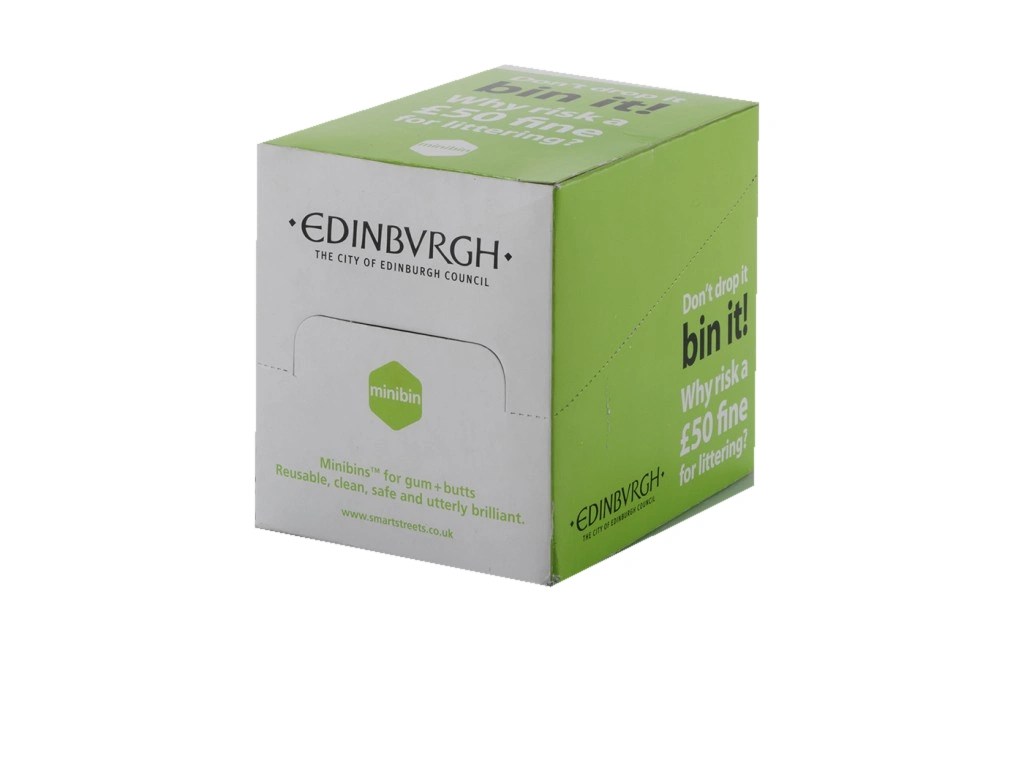 Minibin pocket ashtrays
