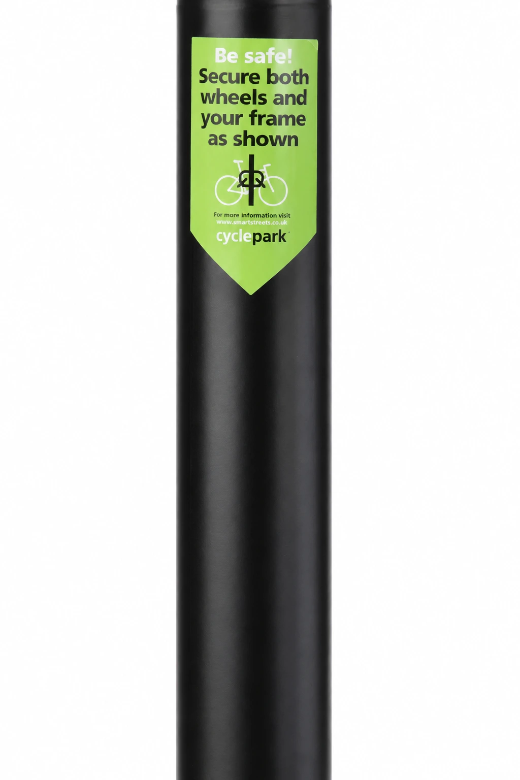 PostPointer signs for cigarette and gum disposal