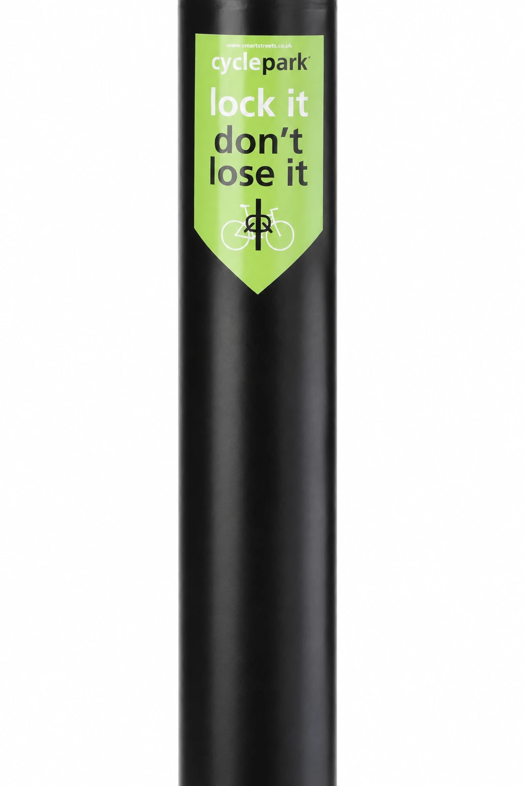 PostPointer signs for cigarette and gum disposal