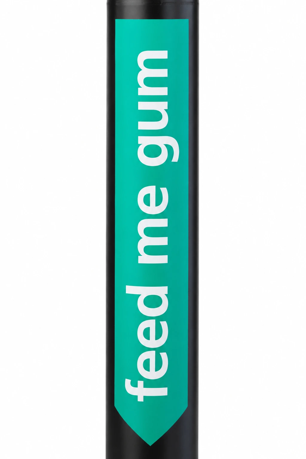 PostPointer signs for cigarette and gum disposal