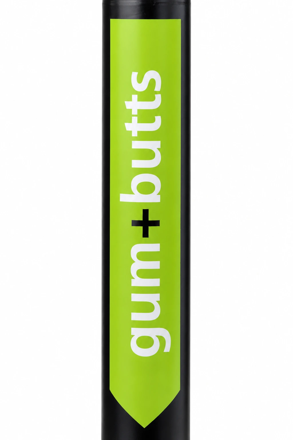 PostPointer signs for cigarette and gum disposal