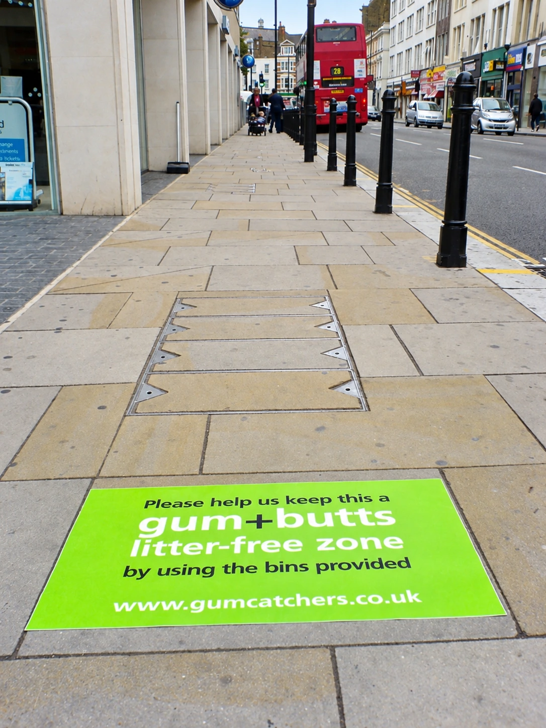 Treadprint pavement graphics