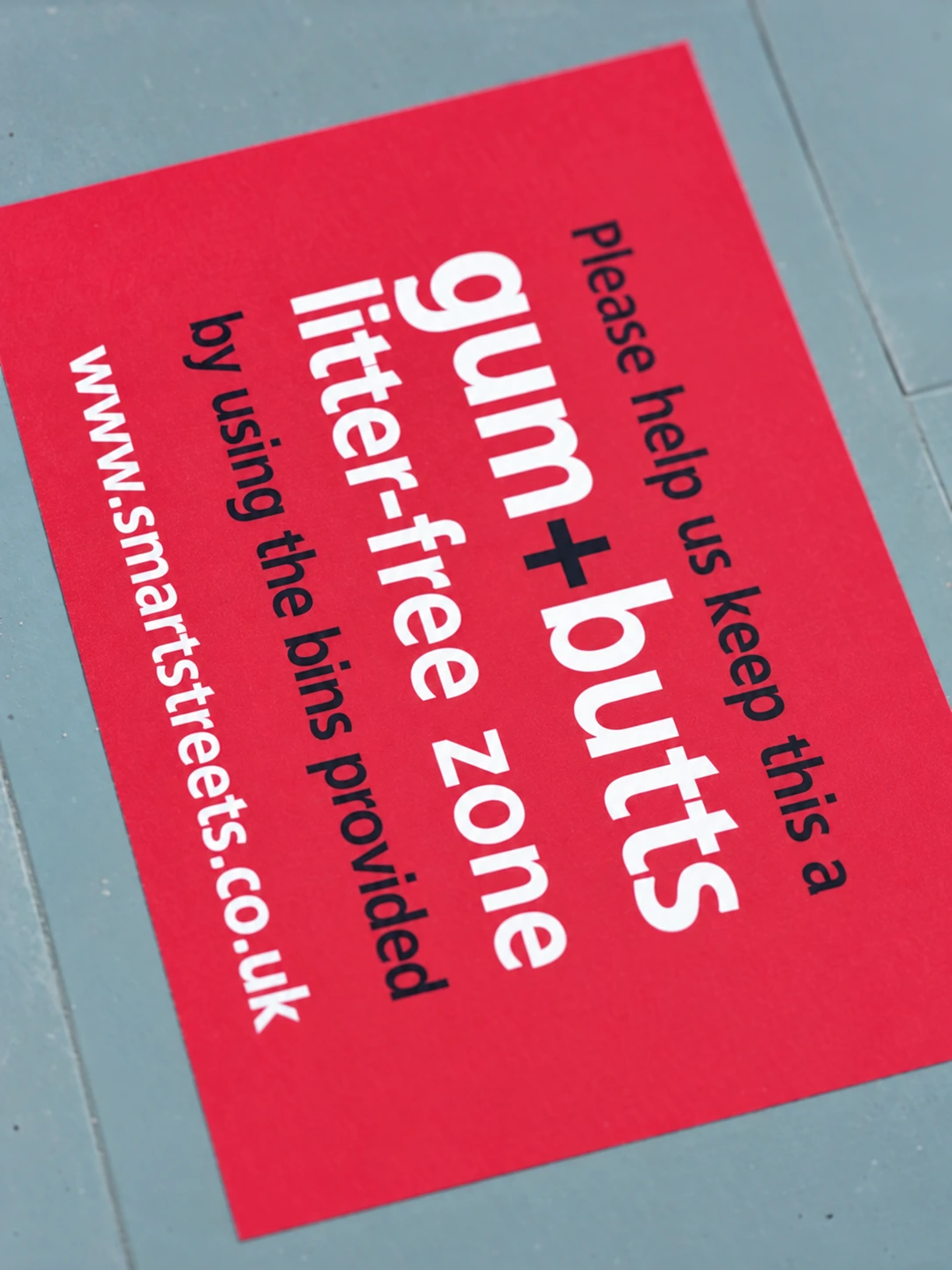 Treadprint pavement graphics