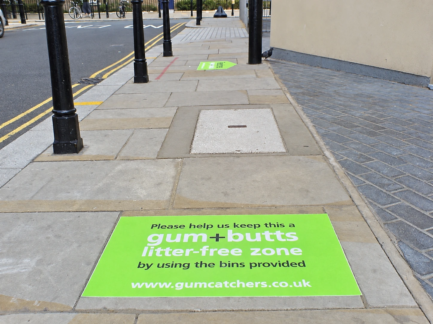Treadprint pavement graphics
