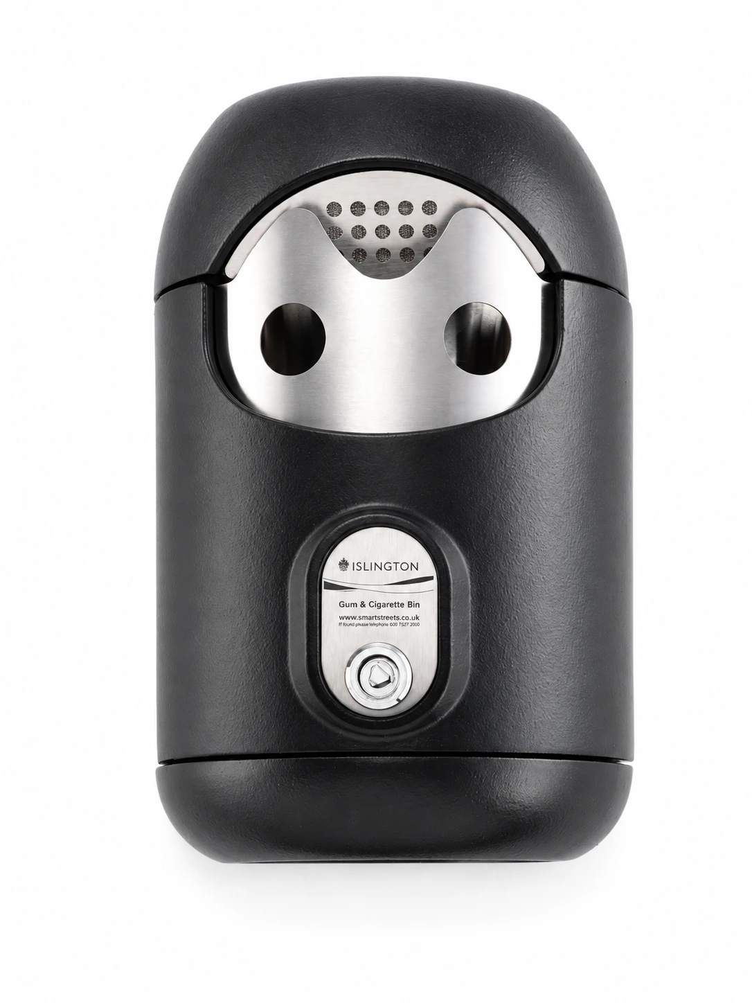 Wall-mounted Smartbin cigarette and chewing gum bins