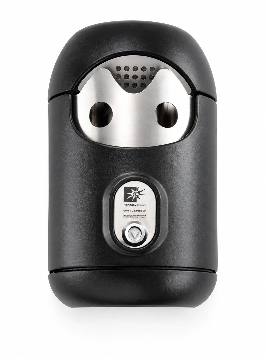 Wall-mounted Smartbin cigarette and chewing gum bins