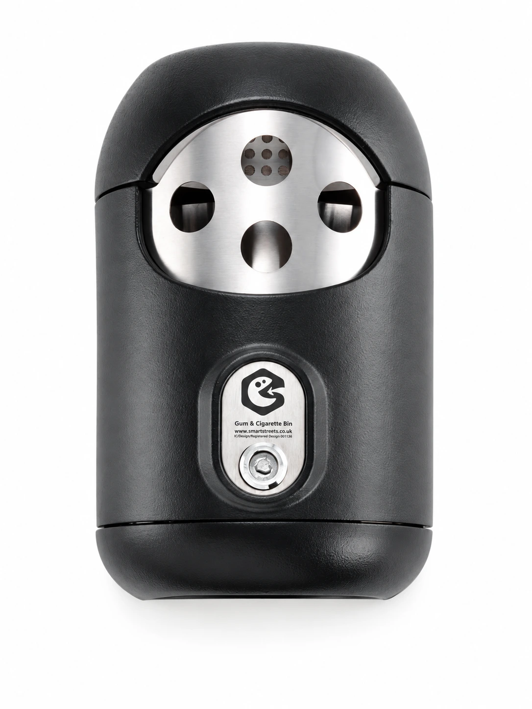 Wall-mounted Smartbin cigarette and chewing gum bins