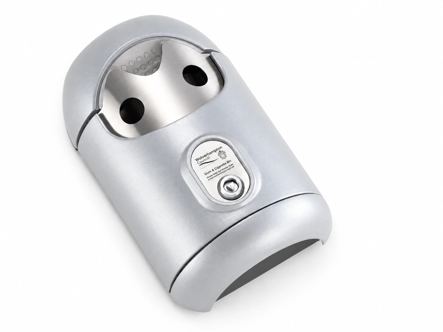 Wall-mounted Smartbin cigarette and chewing gum bins