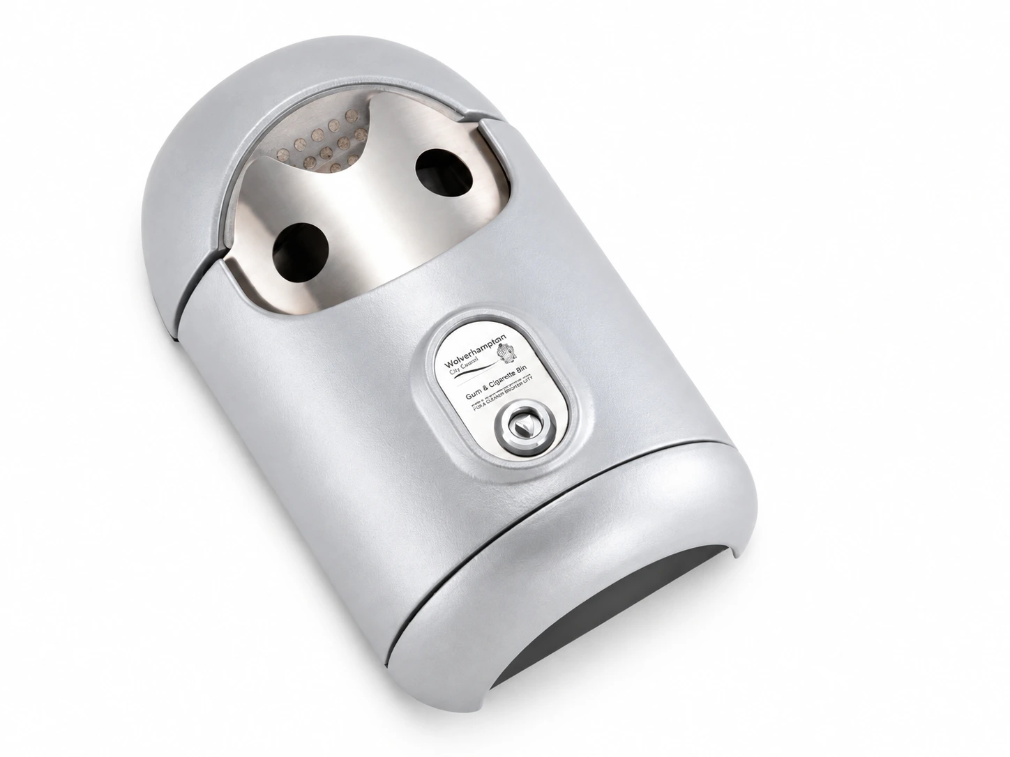 Wall-mounted Smartbin cigarette and chewing gum bins