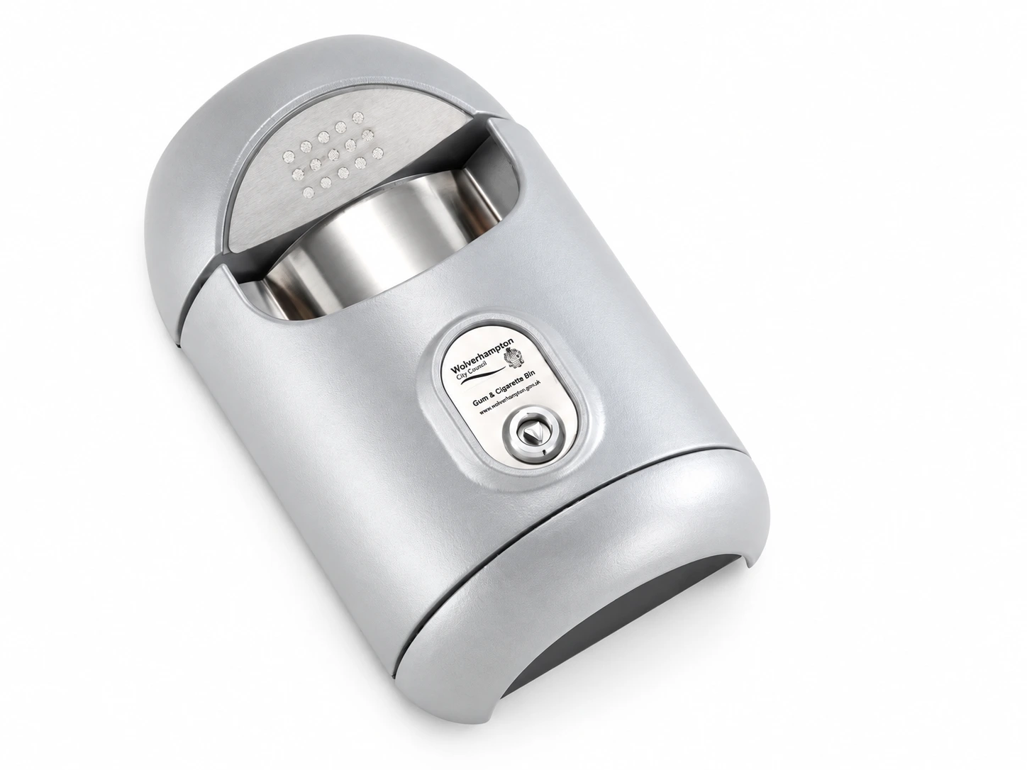 Wall-mounted Smartbin cigarette and chewing gum bins