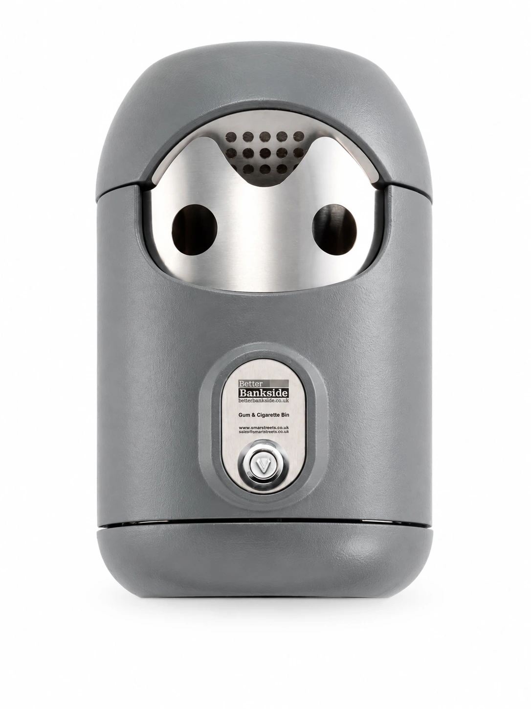 Wall-mounted Smartbin cigarette and chewing gum bins