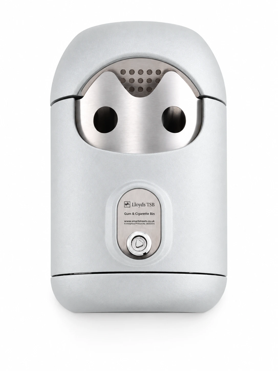 Wall-mounted Smartbin cigarette and chewing gum bins