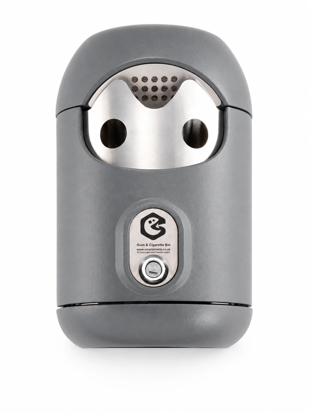 Wall-mounted Smartbin cigarette and chewing gum bins