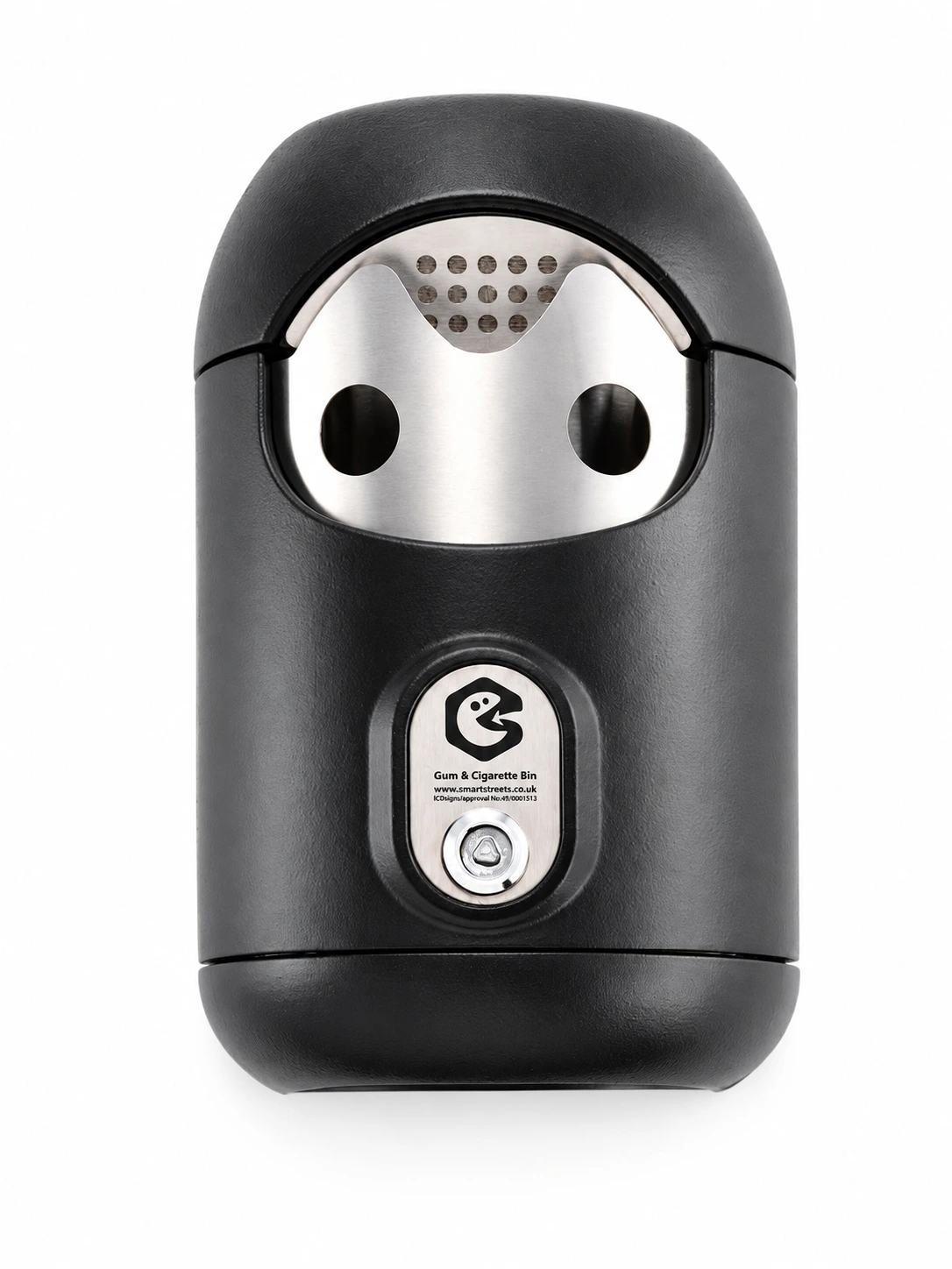 Wall-mounted Smartbin cigarette and chewing gum bins