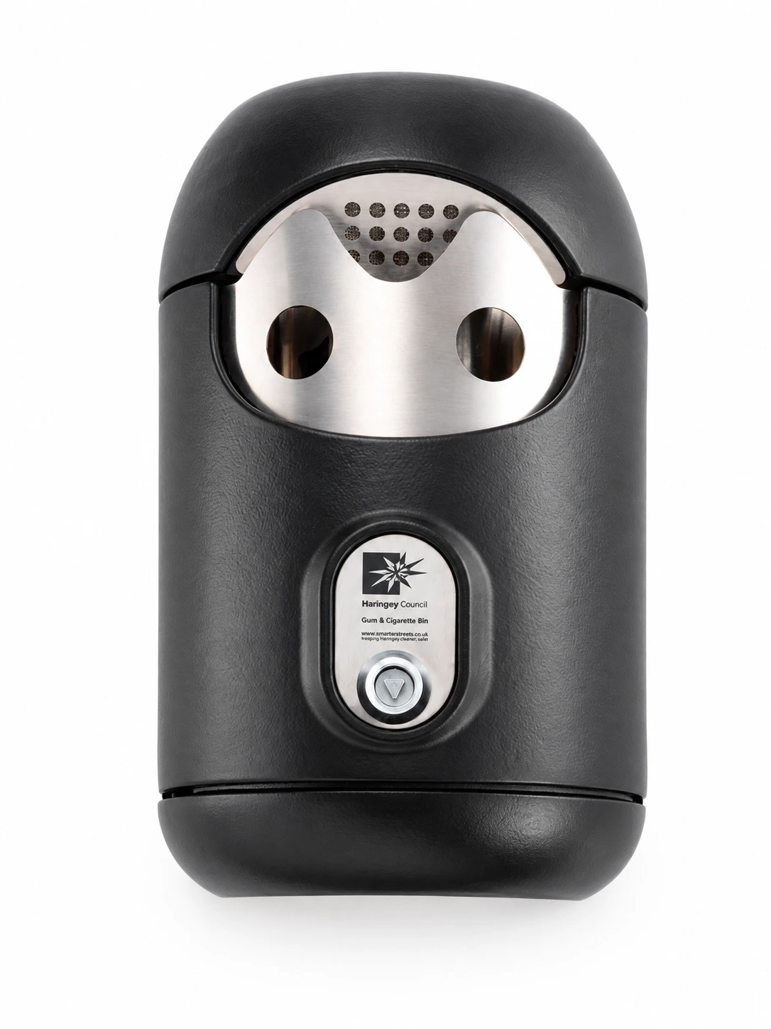 Wall-mounted Smartbin cigarette and chewing gum bins