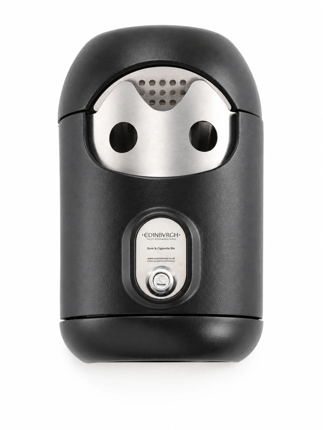 Wall-mounted Smartbin cigarette and chewing gum bins