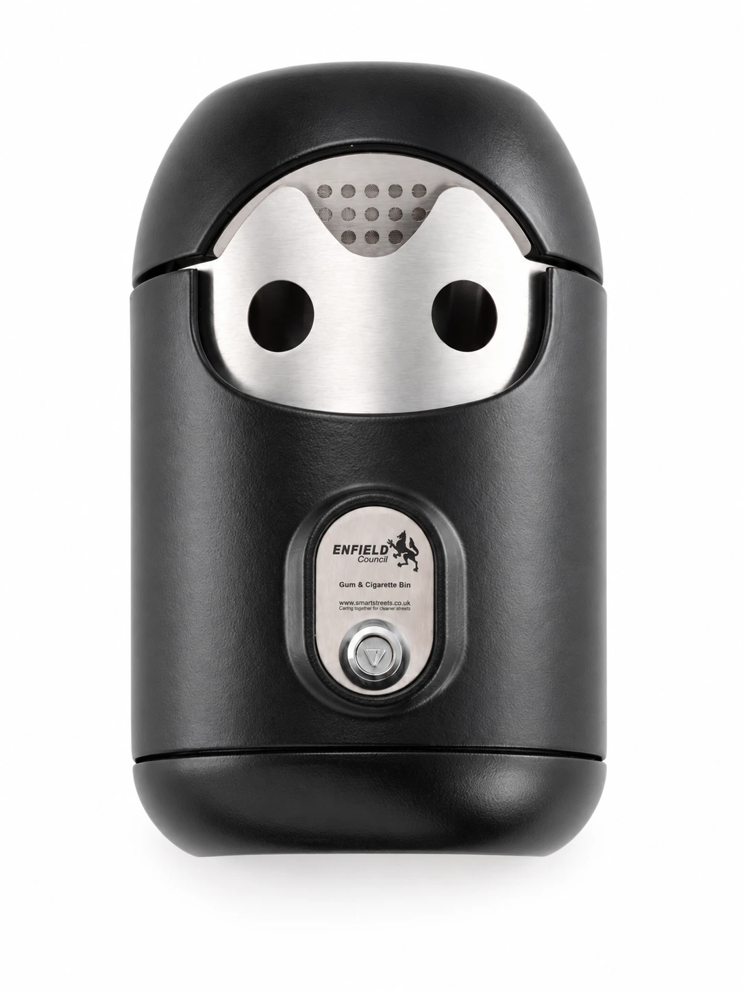 Wall-mounted Smartbin cigarette and chewing gum bins