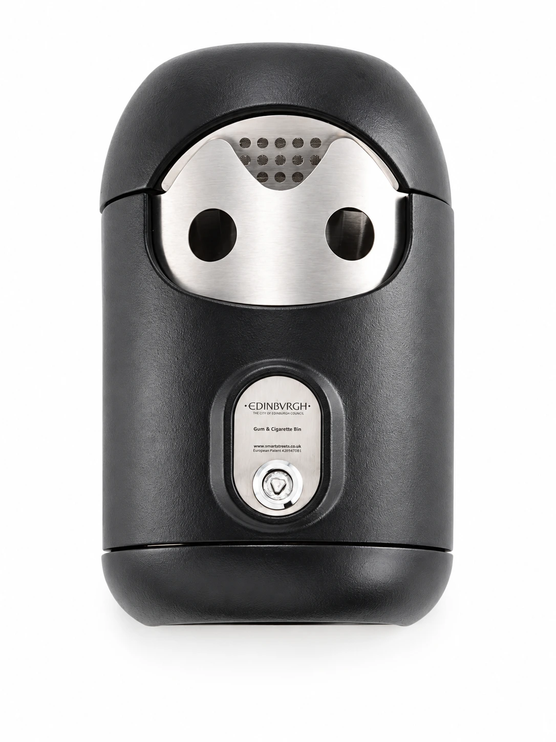 Wall-mounted Smartbin cigarette and chewing gum bins