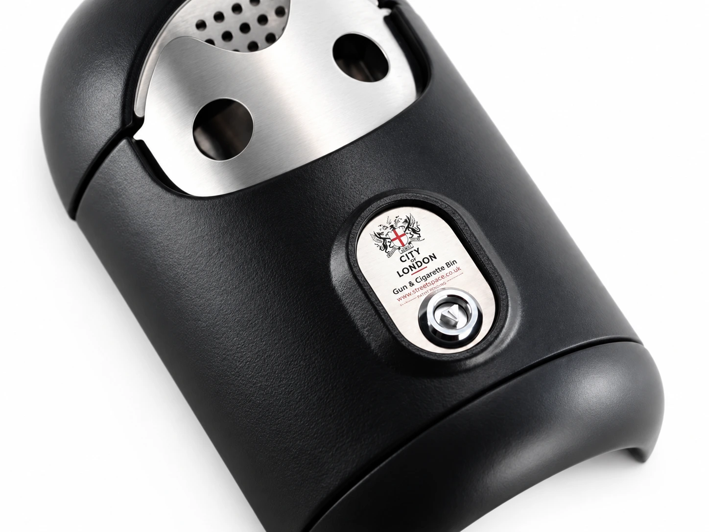 Wall-mounted Smartbin cigarette and chewing gum bins