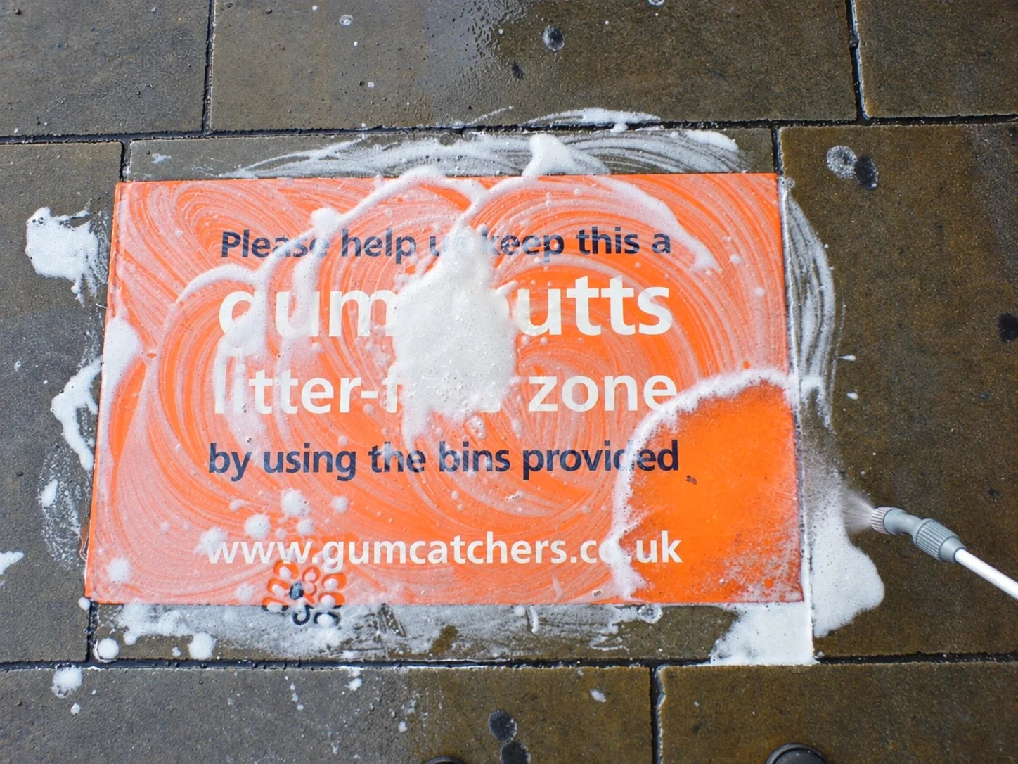 Treadprint pavement graphics