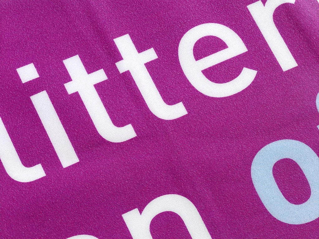 Treadprint pavement graphics
