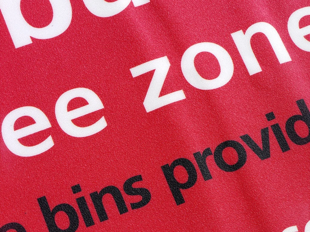 Treadprint pavement graphics