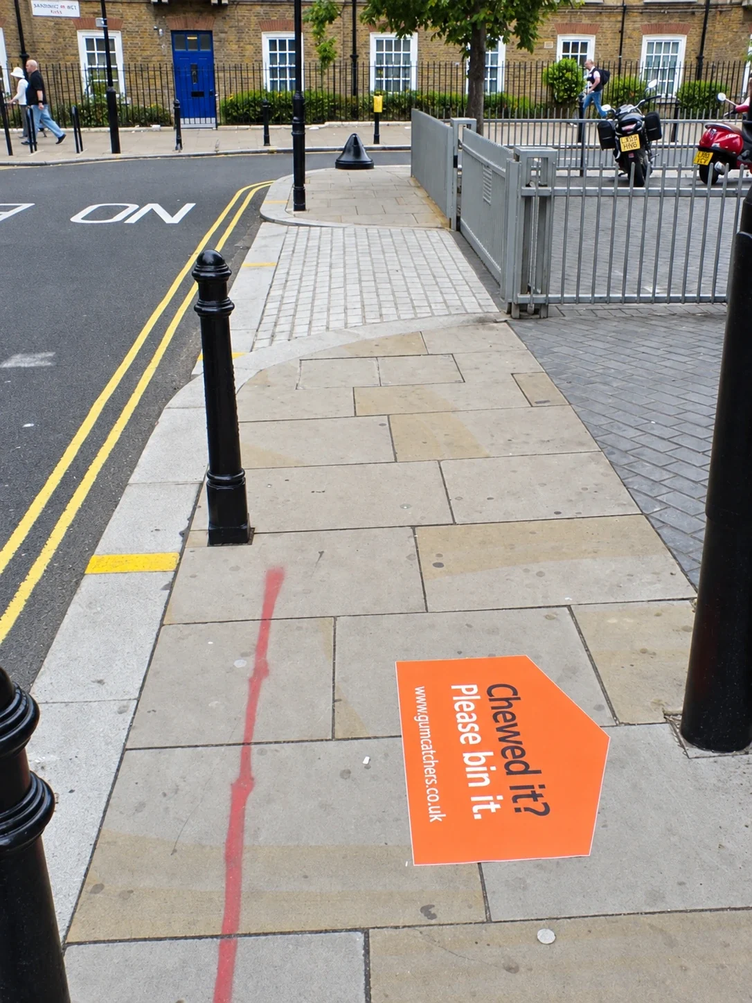 Treadprint pavement graphics