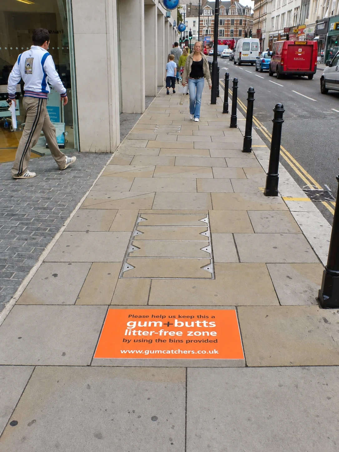 Treadprint pavement graphics