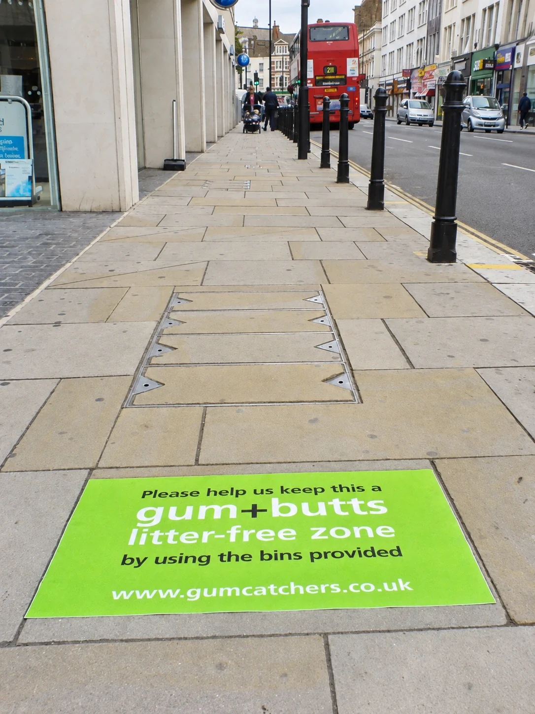 Treadprint pavement graphics