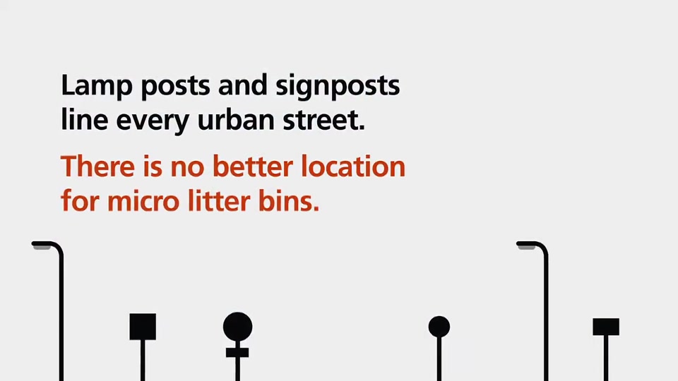 Video preview: A specific bin, without more street clutter
