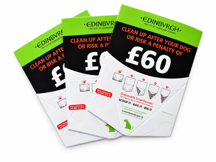 Edinburgh Smartscoops unfolded sheets